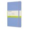 Moleskine Classic Soft Cover Notebook - Light Blue, Blank, 8-1/4" x 5"